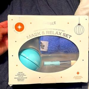 Bubble Skincare Mask & Relax Pore Cleansing Face Mask Gift Set